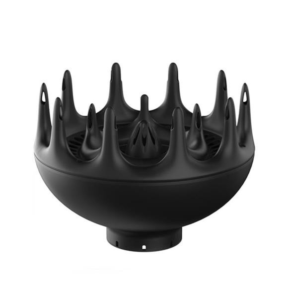 Black Orchid Hair Diffuser for Curly Hair, Blow Dryer Attachment, Frizz Control - Picture 6 of 6